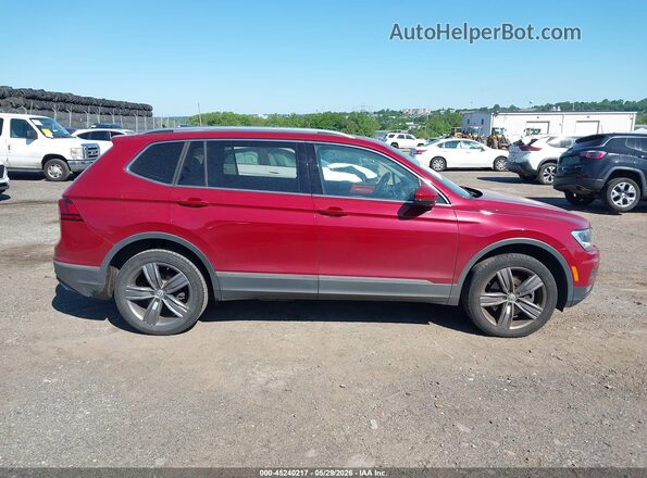 3VV2B7AX2LM015612 2020 VOLKSWAGEN TIGUAN Красный Вид задней части салона