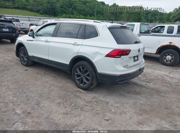 3VV2B7AX2NM105636 2022 VOLKSWAGEN TIGUAN White Հետևի ձախ