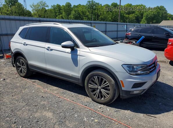 3VV2B7AX3KM048438 2019 VOLKSWAGEN TIGUAN Белый Передняя правая четверть