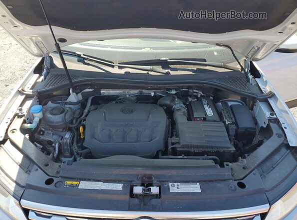 3VV2B7AX3KM048438 2019 VOLKSWAGEN TIGUAN Белый Вид подкапотного пространства