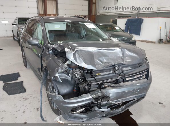 3VV2B7AX3KM058130 2019 VOLKSWAGEN TIGUAN Gray წინა ხედი