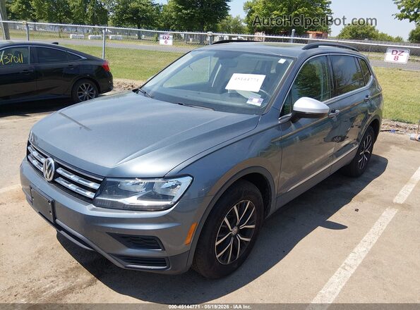 3VV2B7AX3MM069955 2021 VOLKSWAGEN TIGUAN Gray წინა მარცხენა ხედი სამი მეოთხედიდან