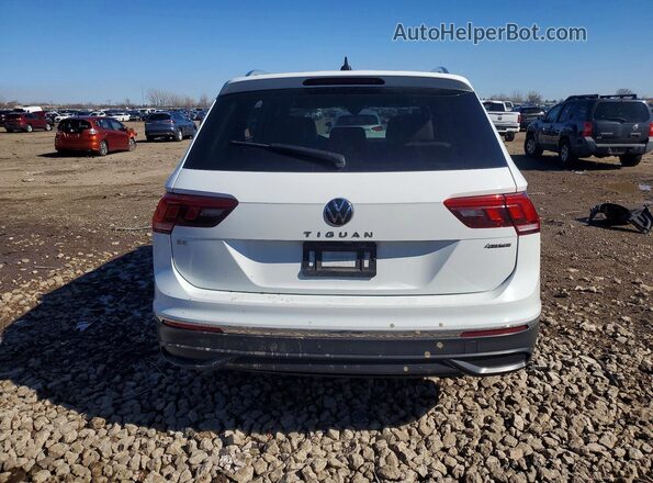 3VV2B7AX3NM143263 2022 VOLKSWAGEN TIGUAN Белый 