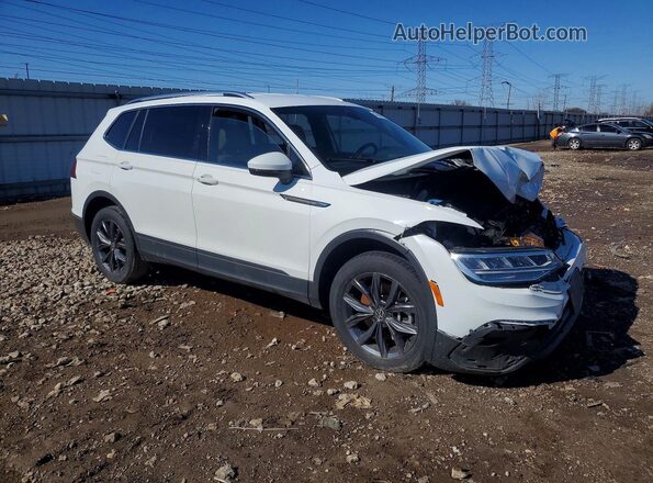 3VV2B7AX3NM143263 2022 VOLKSWAGEN TIGUAN Белый 