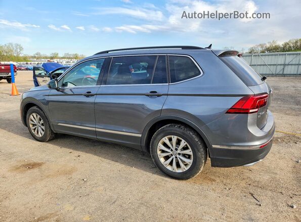 3VV2B7AX4JM026947 2018 VOLKSWAGEN TIGUAN Gray Задня ліва чверть