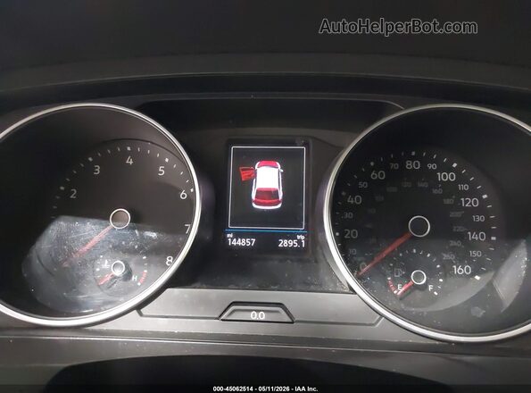 3VV2B7AX4KM006747 2019 VOLKSWAGEN TIGUAN Gray Widok tylnych siedzeń