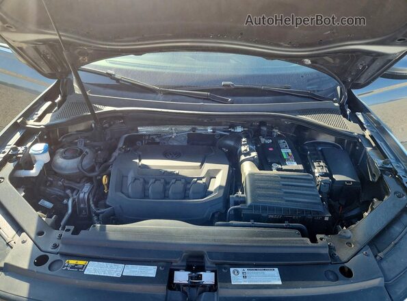 3VV2B7AX4KM098782 2019 VOLKSWAGEN TIGUAN Gray Engine compartment view