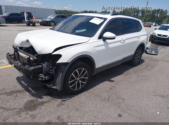 3VV2B7AX4LM064603 2020 VOLKSWAGEN TIGUAN Белый Передняя левая четверть