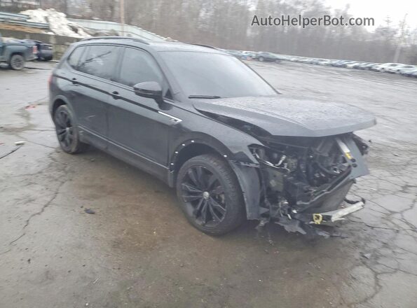 3VV2B7AX4MM057118 2021 VOLKSWAGEN TIGUAN Black Front right