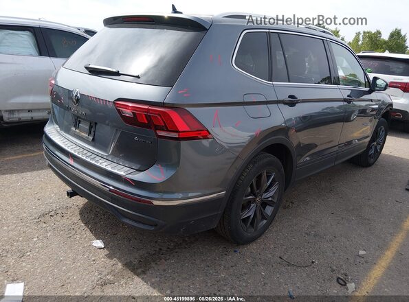 3VV2B7AX4NM086734 2022 VOLKSWAGEN TIGUAN Gray Rear right