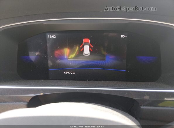3VV2B7AX4NM175414 2022 VOLKSWAGEN TIGUAN White Widok tylnych siedzeń