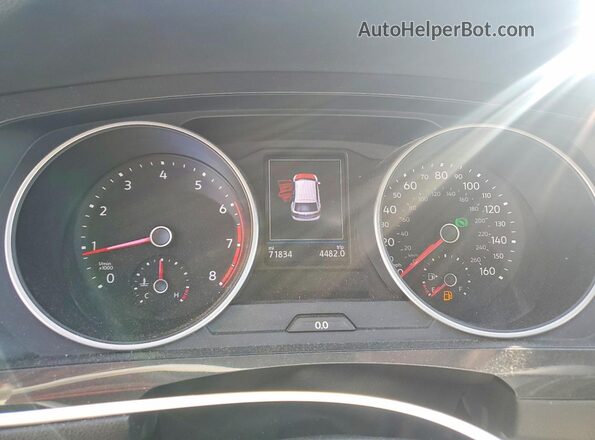 3VV2B7AX5KM040762 2019 VOLKSWAGEN TIGUAN White 