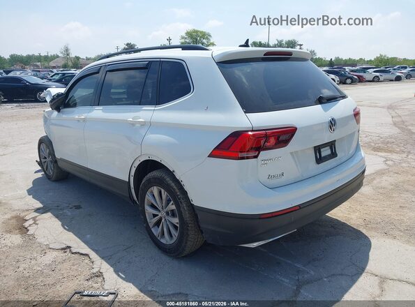 3VV2B7AX5KM091873 2019 VOLKSWAGEN TIGUAN Белый Задняя левая четверть