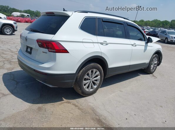 3VV2B7AX5KM091873 2019 VOLKSWAGEN TIGUAN Белый Задняя правая четверть