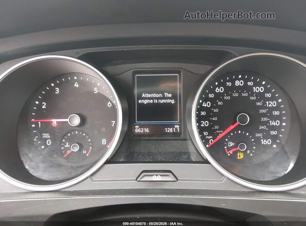 3VV2B7AX5LM038320 2020 VOLKSWAGEN TIGUAN Gray უკანა სავარძლების ხედი
