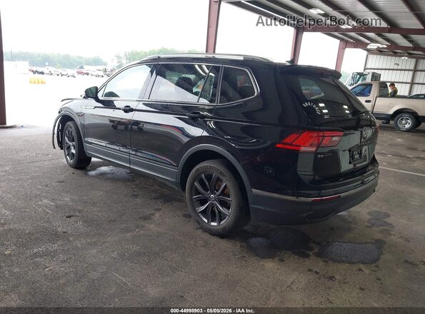 3VV2B7AX5NM002887 2022 VOLKSWAGEN TIGUAN Black Հետևի ձախ