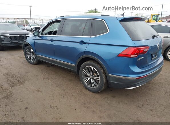 3VV2B7AX6JM026559 2018 VOLKSWAGEN TIGUAN Blue Rear left