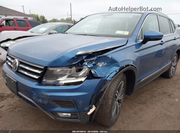3VV2B7AX6JM026559 2018 VOLKSWAGEN TIGUAN Blue Front view