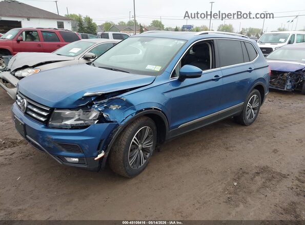3VV2B7AX6JM026559 2018 VOLKSWAGEN TIGUAN Blue Front left