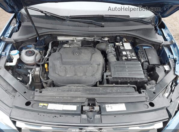 3VV2B7AX6JM026559 2018 VOLKSWAGEN TIGUAN Blue Rear view