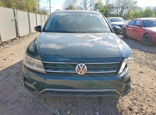 3VV2B7AX6JM150508 2018 VOLKSWAGEN TIGUAN Green წინა ხედი