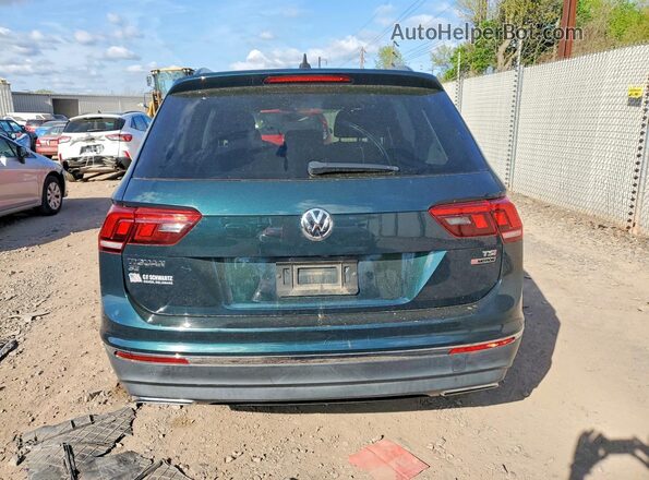 3VV2B7AX6JM150508 2018 VOLKSWAGEN TIGUAN Green უკანა ხედი