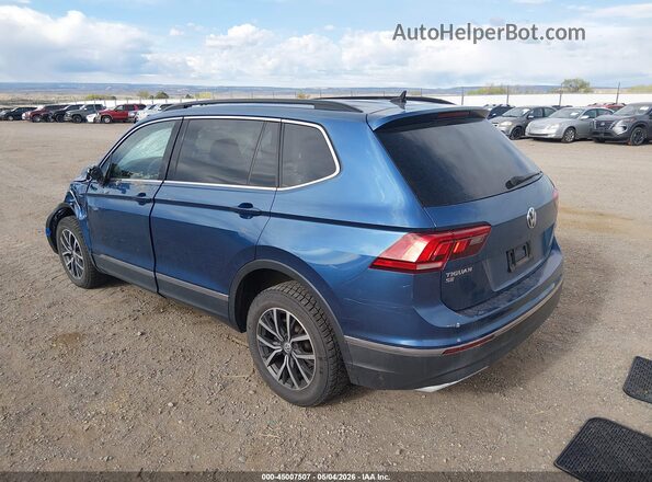 3VV2B7AX6JM204888 2018 VOLKSWAGEN TIGUAN Blue უკანა მარცხენა