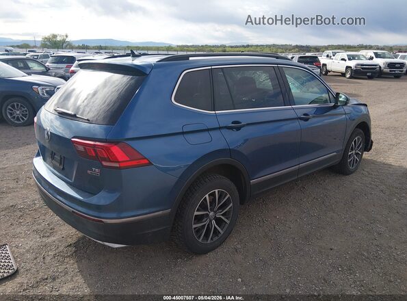 3VV2B7AX6JM204888 2018 VOLKSWAGEN TIGUAN Blue უკანა მარჯვენა
