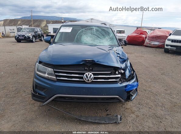 3VV2B7AX6JM204888 2018 VOLKSWAGEN TIGUAN Blue წინა ხედი