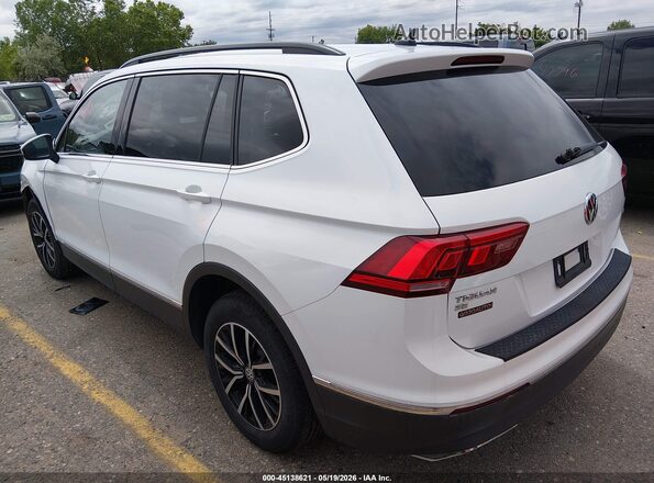 3VV2B7AX6MM096034 2021 VOLKSWAGEN TIGUAN White Задня ліва чверть