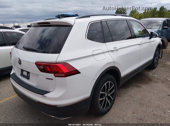 3VV2B7AX6MM096034 2021 VOLKSWAGEN TIGUAN White Задня права чверть
