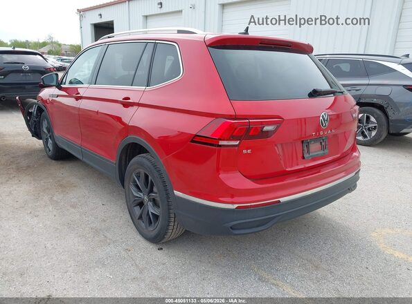 3VV2B7AX6PM083806 2023 VOLKSWAGEN TIGUAN Red Հետևի ձախ
