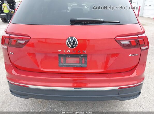 3VV2B7AX6PM083806 2023 VOLKSWAGEN TIGUAN Red 