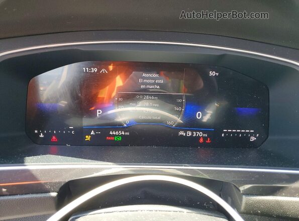 3VV2B7AX6RM201534 2024 VOLKSWAGEN TIGUAN White Vista del cuadro de instrumentos
