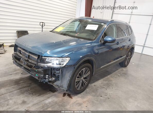3VV2B7AX7JM012671 2018 VOLKSWAGEN TIGUAN Blue Vista tres cuartos delantera izquierda