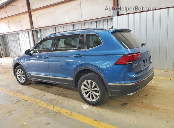 3VV2B7AX7JM122815 2018 VOLKSWAGEN TIGUAN Blue Tył lewy