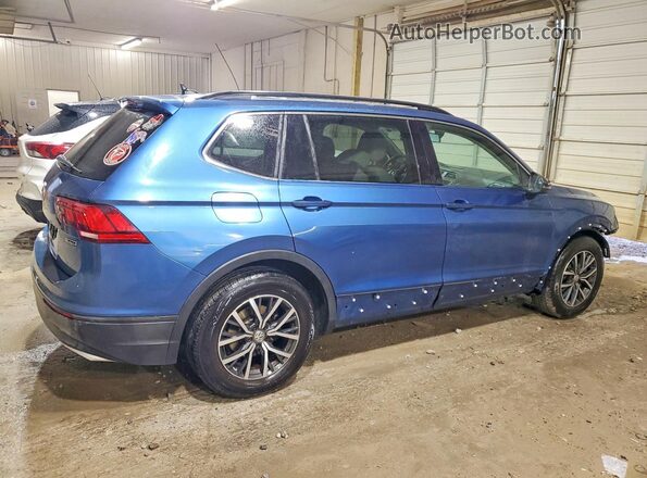 3VV2B7AX7KM005981 2019 VOLKSWAGEN TIGUAN Blue Trasero derecho