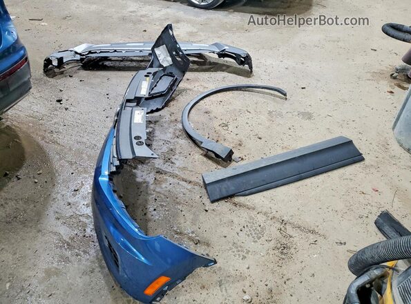 3VV2B7AX7KM005981 2019 VOLKSWAGEN TIGUAN Blue Vista de la etiqueta del VIN