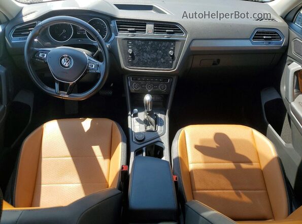 3VV2B7AX7KM143651 2019 VOLKSWAGEN TIGUAN White წინა პანელის ხედი