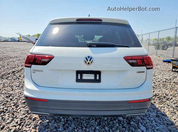 3VV2B7AX7KM143651 2019 VOLKSWAGEN TIGUAN White უკანა ხედი