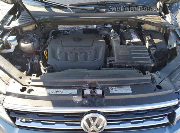 3VV2B7AX7LM109212 2020 VOLKSWAGEN TIGUAN Gray Vista del compartimento del motor