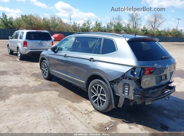3VV2B7AX7MM038255 2021 VOLKSWAGEN TIGUAN Gray Trasero izquierdo