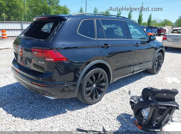 3VV2B7AX7MM038790 2021 VOLKSWAGEN TIGUAN Black Հետևի աջ