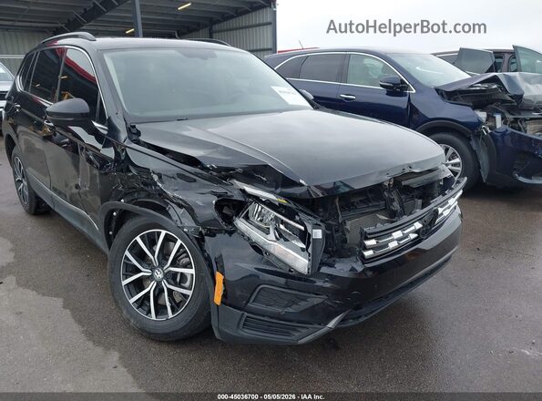 3VV2B7AX7MM071823 2021 VOLKSWAGEN TIGUAN Black Widok z przodu