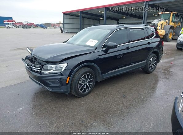 3VV2B7AX7MM071823 2021 VOLKSWAGEN TIGUAN Black Przód lewy