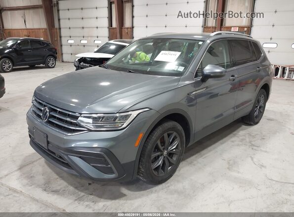 3VV2B7AX7NM037852 2022 VOLKSWAGEN TIGUAN Gray 