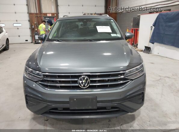 3VV2B7AX7NM037852 2022 VOLKSWAGEN TIGUAN Gray 