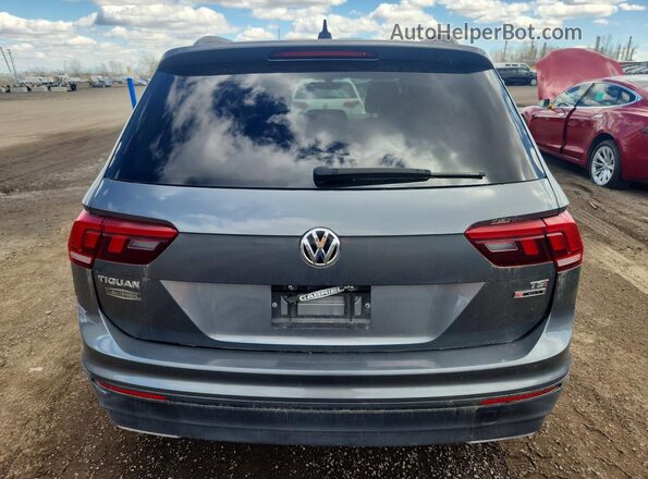3VV2B7AX8JM157282 2018 VOLKSWAGEN TIGUAN Gray 
