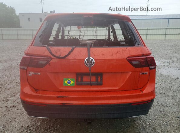 3VV2B7AX8KM051481 2019 VOLKSWAGEN TIGUAN Red 