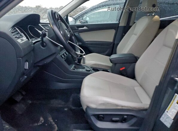 3VV2B7AX8KM109895 2019 VOLKSWAGEN TIGUAN Charcoal Widok wnętrza z przodu